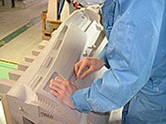 マスターモデル 職人による仕上げ