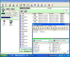 DNCシステムにてデータ蓄積